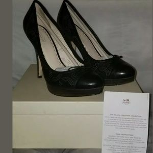 Coach Bethanie Black Platform Pumps